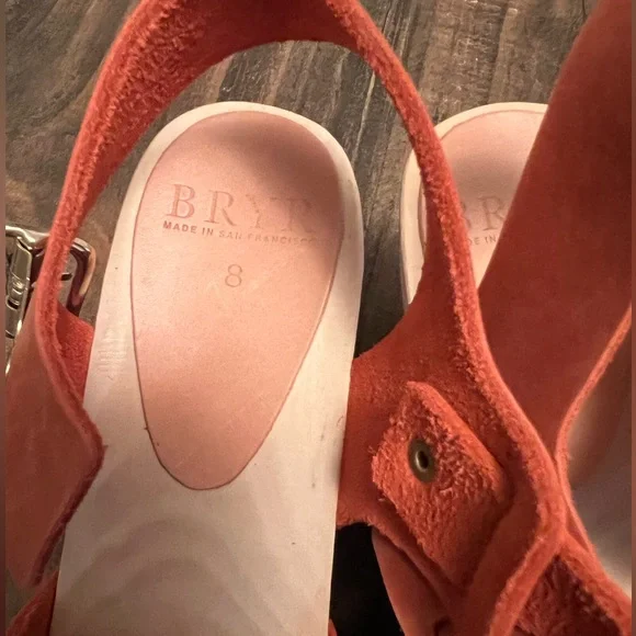 Bryr Emma - Paprika Nubuck Sz8 - Picture 6 of 8